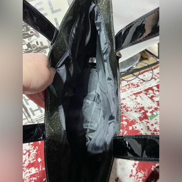 Jimmy Choo Parfumes Tote Bag Black Patent Leather - Picture 8 of 11